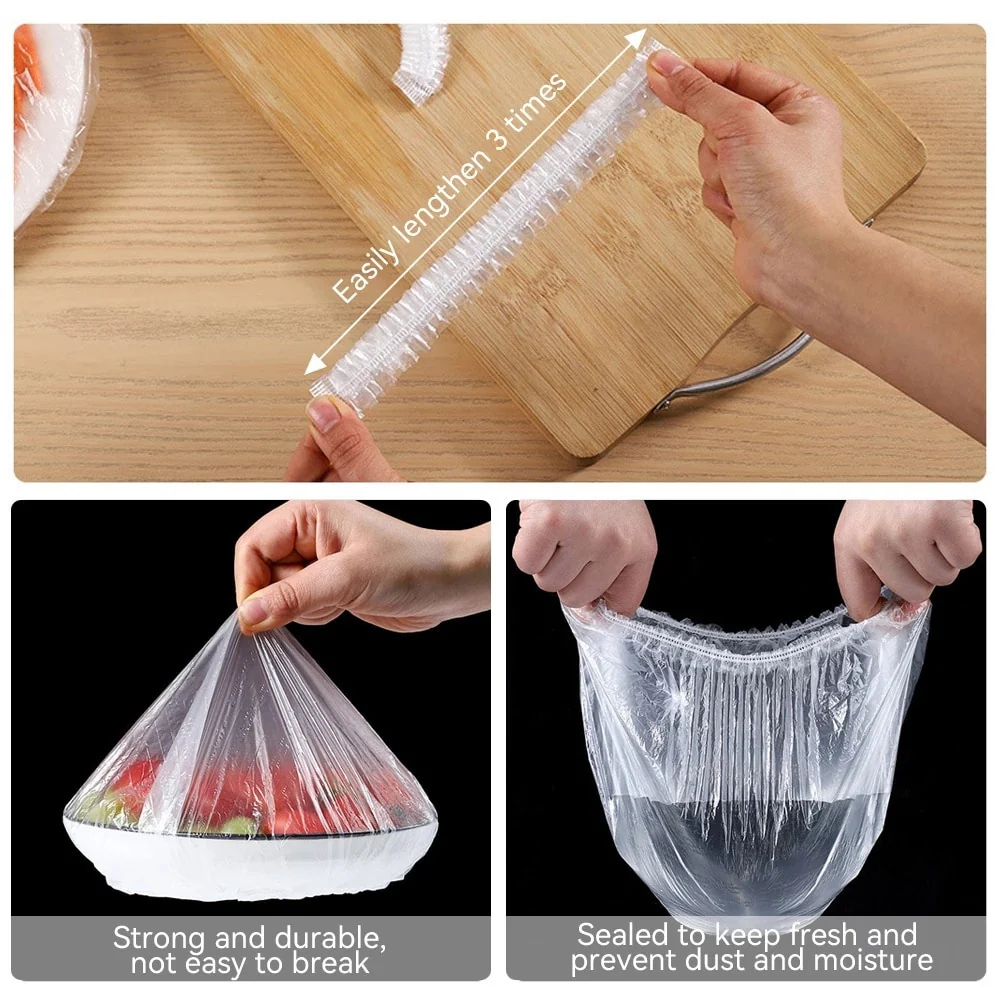 100PCS Food-grade Reusable Food Covers - Image 9
