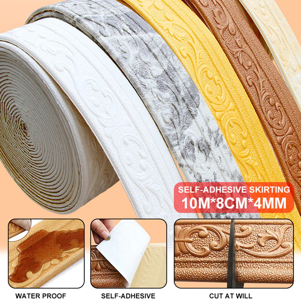 10M (32 3/4 ft) 3D Self Adhesive Border Line - Image 17