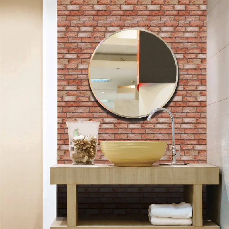 10PCS 3D Brick Wall Paper - Image 5