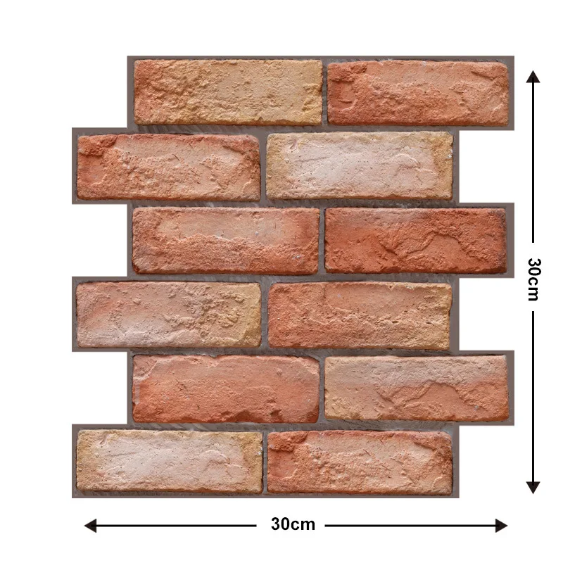10PCS 3D Brick Wall Paper - Image 7