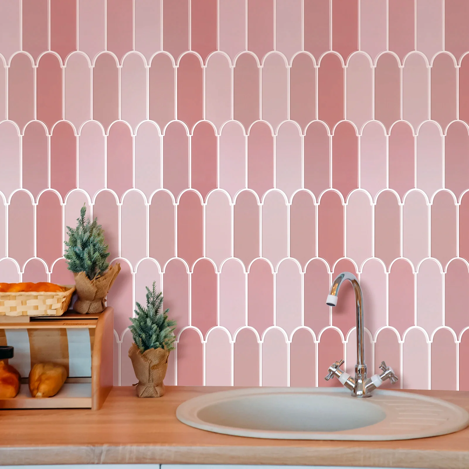 10PCS 3D Wall Tile Sticker For - Image 5