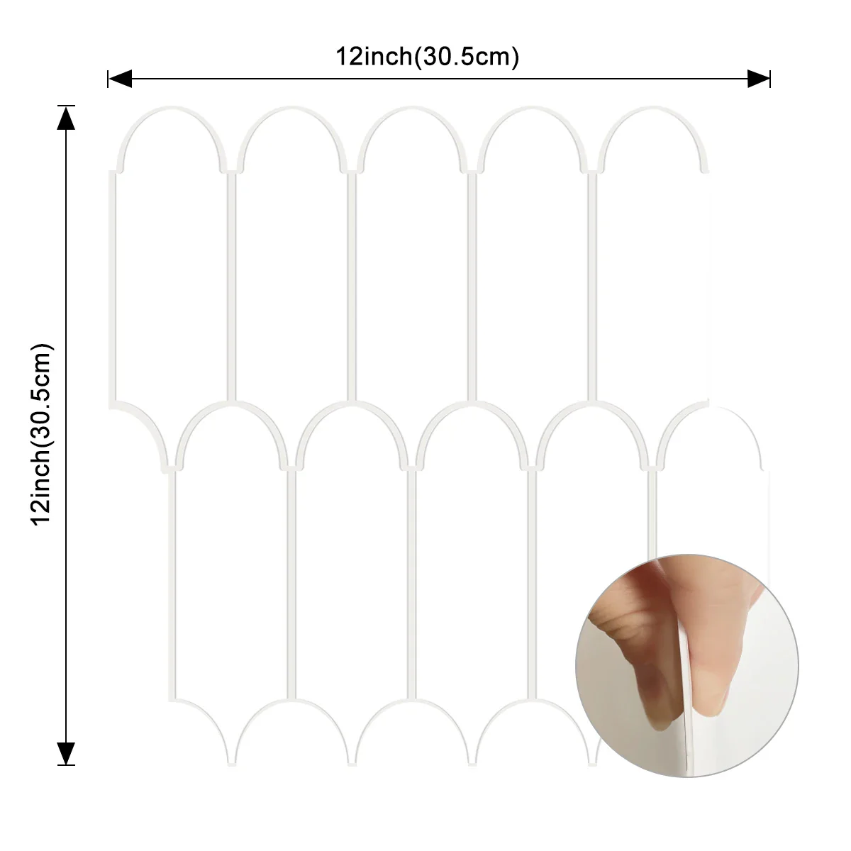 10PCS 3D Wall Tile Sticker For - Image 8