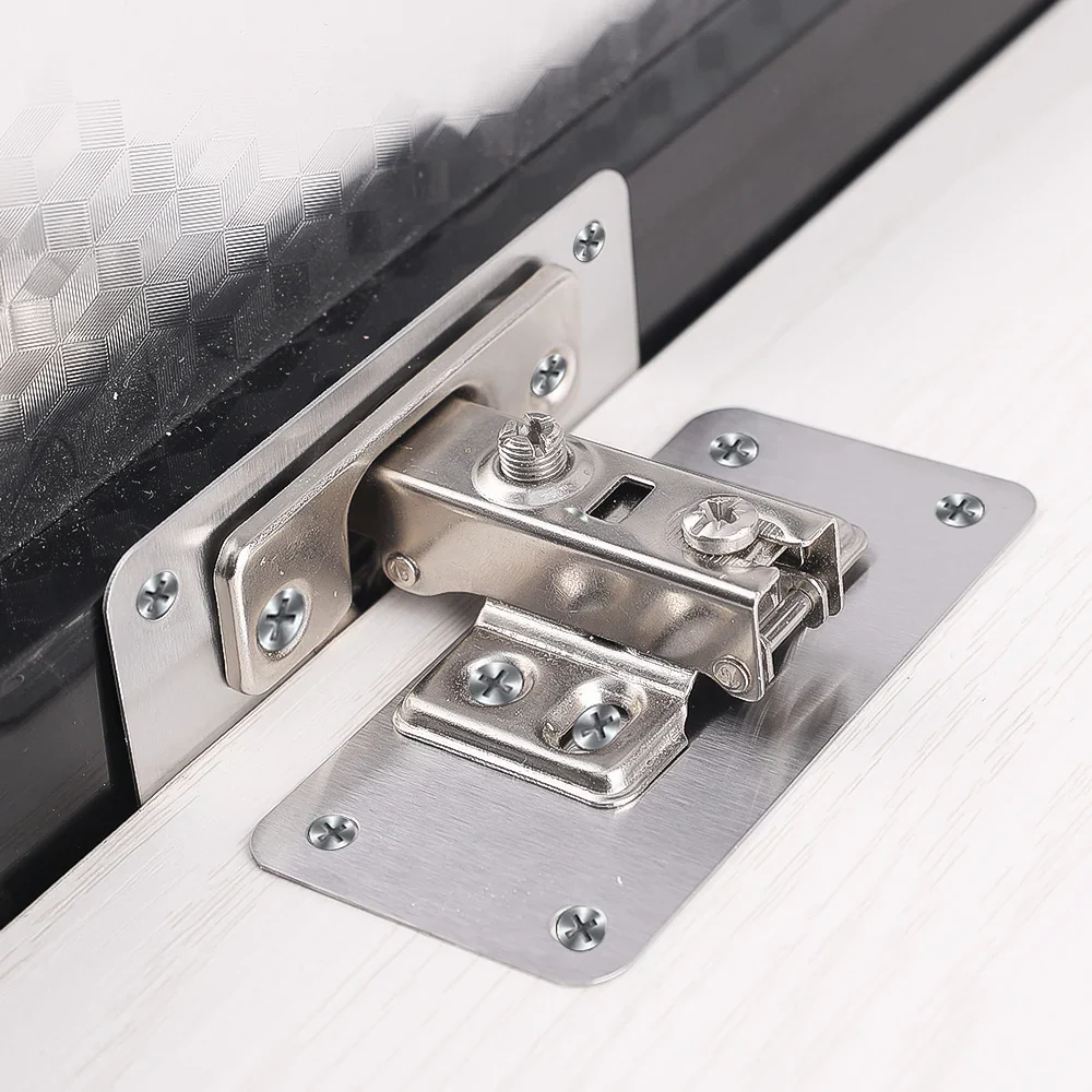 10PCS/8PCS/4PCS/2Pcs Cabinet Hinge Repair Plate - Image 3