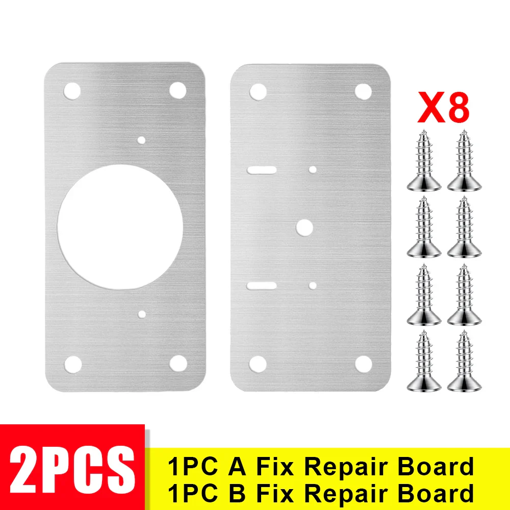 10PCS/8PCS/4PCS/2Pcs Cabinet Hinge Repair Plate - Image 7