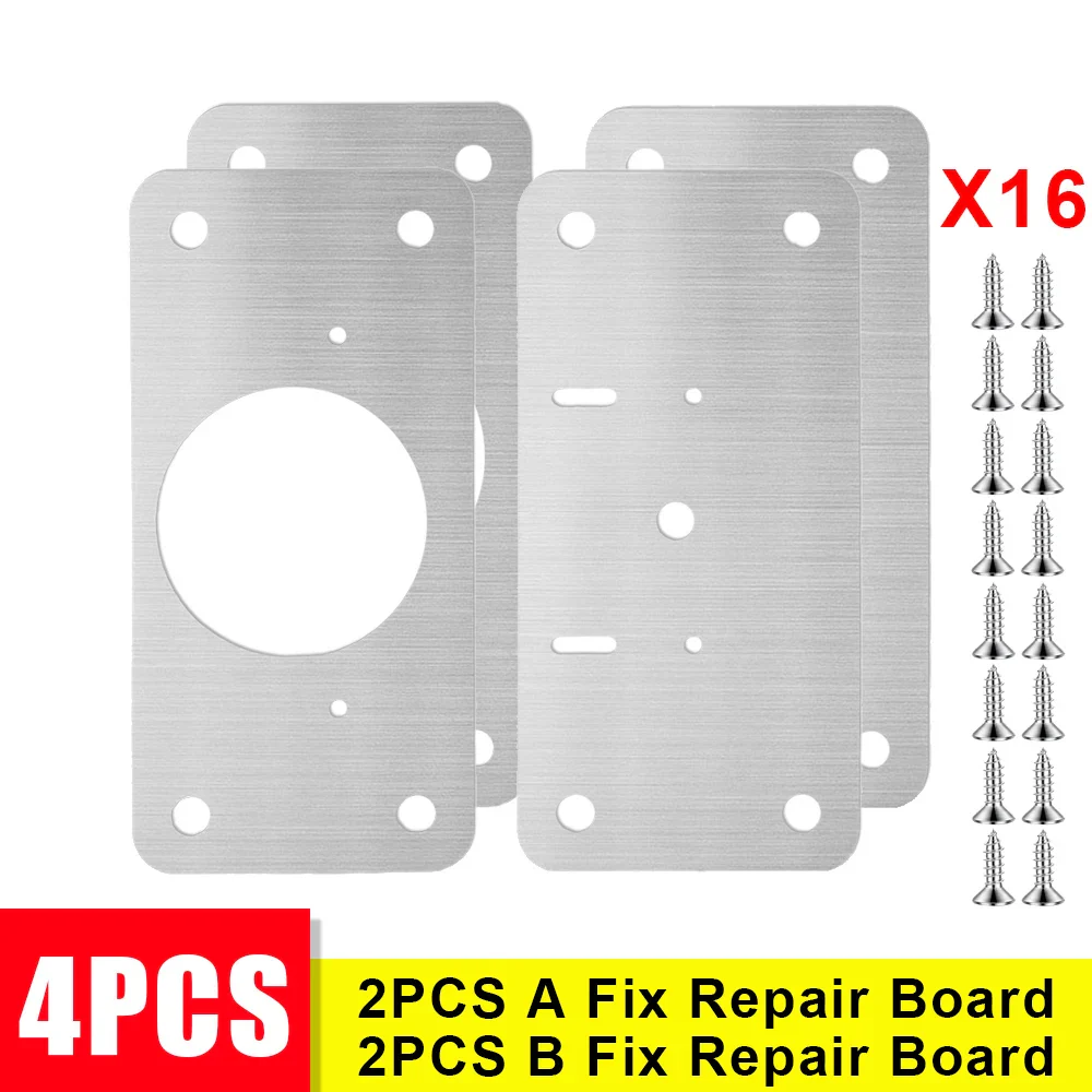 10PCS/8PCS/4PCS/2Pcs Cabinet Hinge Repair Plate - Image 9