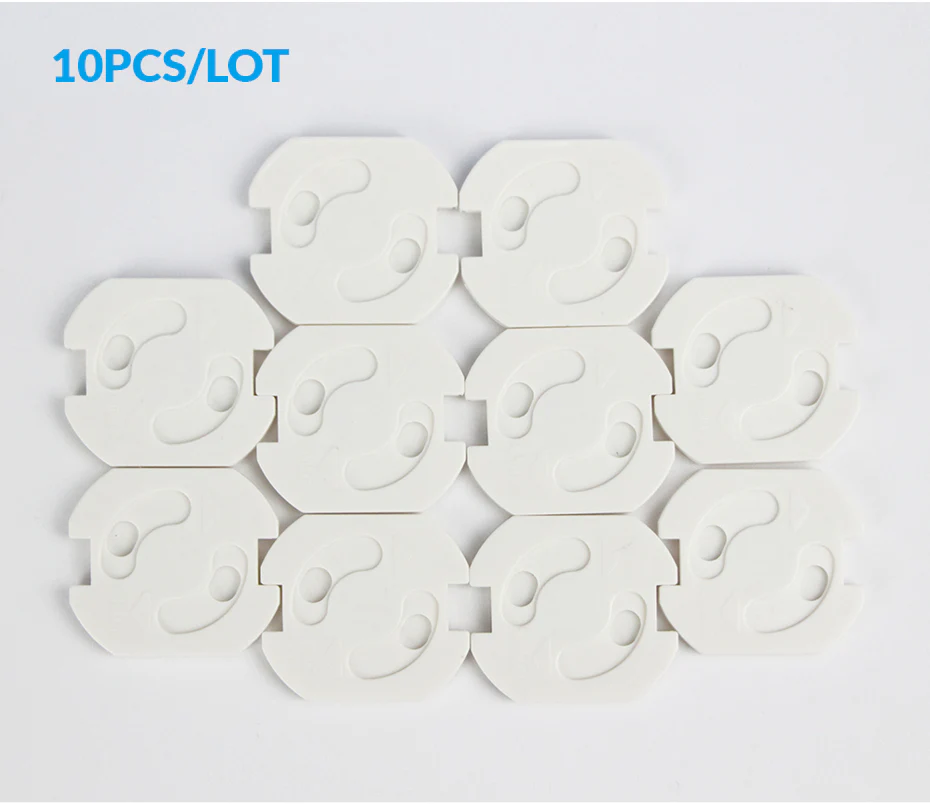 10PCS Automatic Lock Socket Cover - EU Plug - Image 9