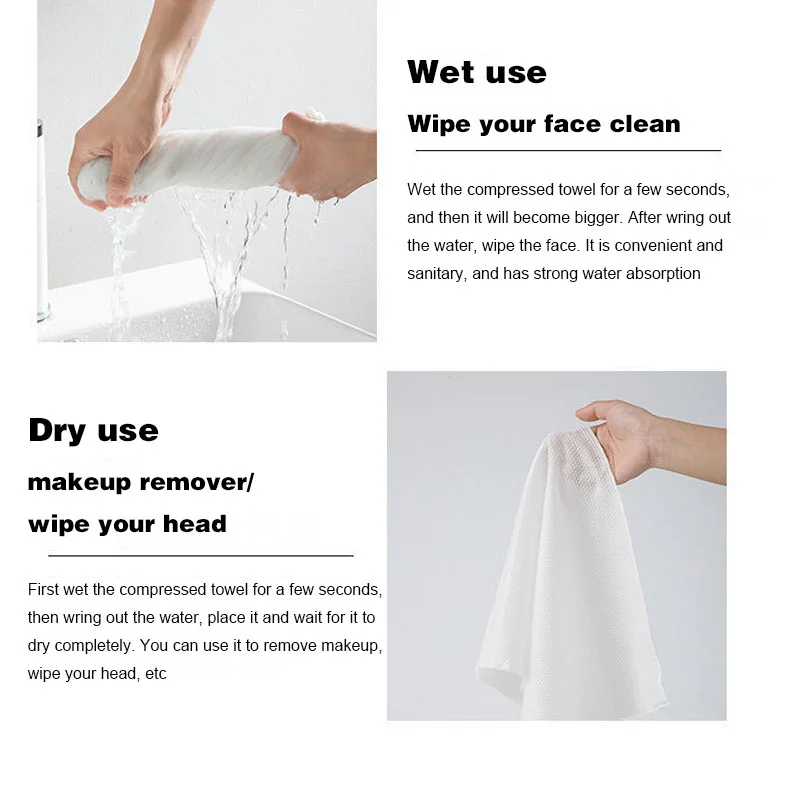 10PCS Compressed Hand Towel 30x40cm - Image 6