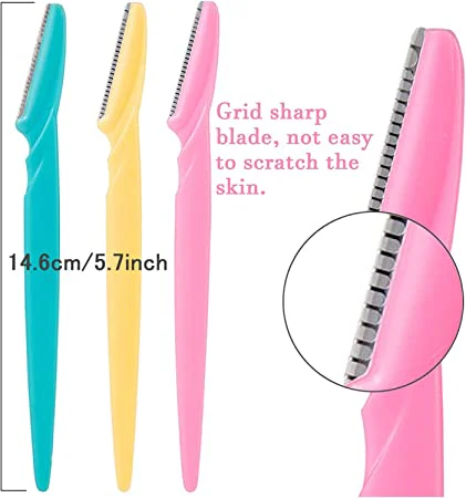 10PCS Eyebrow Facial Hair Shaver - Image 12