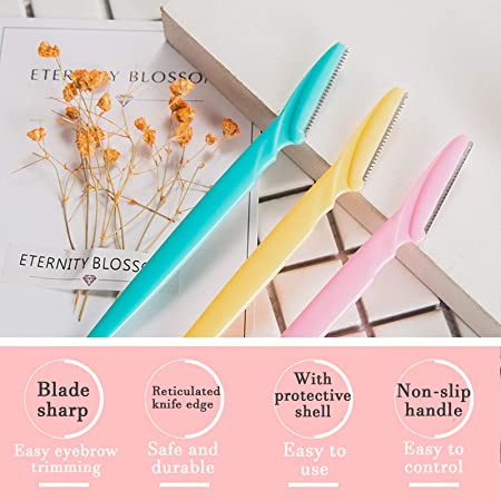 10PCS Eyebrow Facial Hair Shaver - Image 13