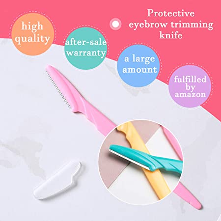 10PCS Eyebrow Facial Hair Shaver - Image 14