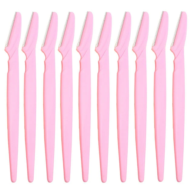 10PCS Eyebrow Facial Hair Shaver - Image 4