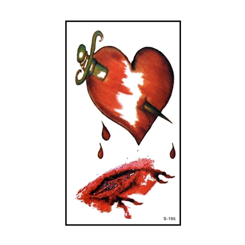 10pcs Halloween Tattoo Sticker - Image 11