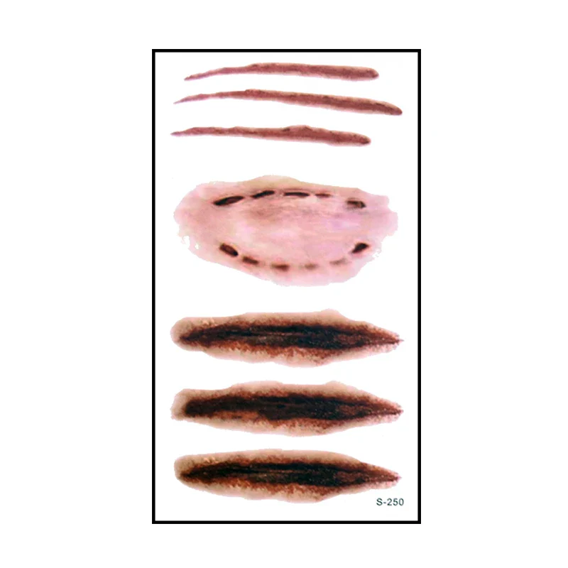 10pcs Halloween Tattoo Sticker - Image 18