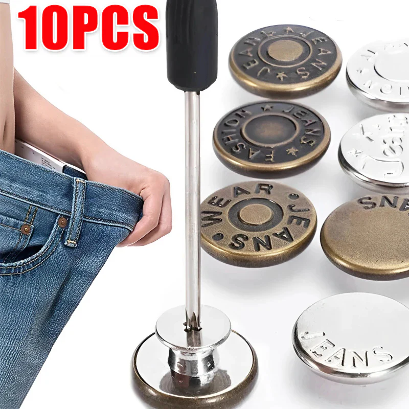10PCS Jeans Buttons Replacement - Image 13