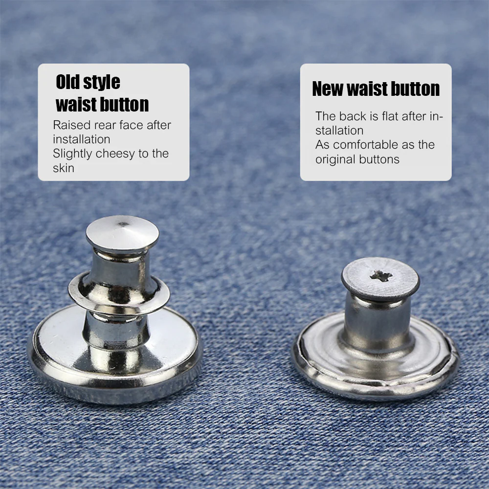 10PCS Jeans Buttons Replacement - Image 14