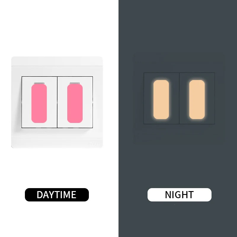 10PCS Luminous Light Switch Glow Stickers - Image 13