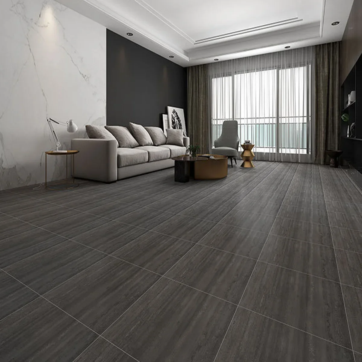 10PCS Marble Peel And Stick Floor Tiles - Image 10