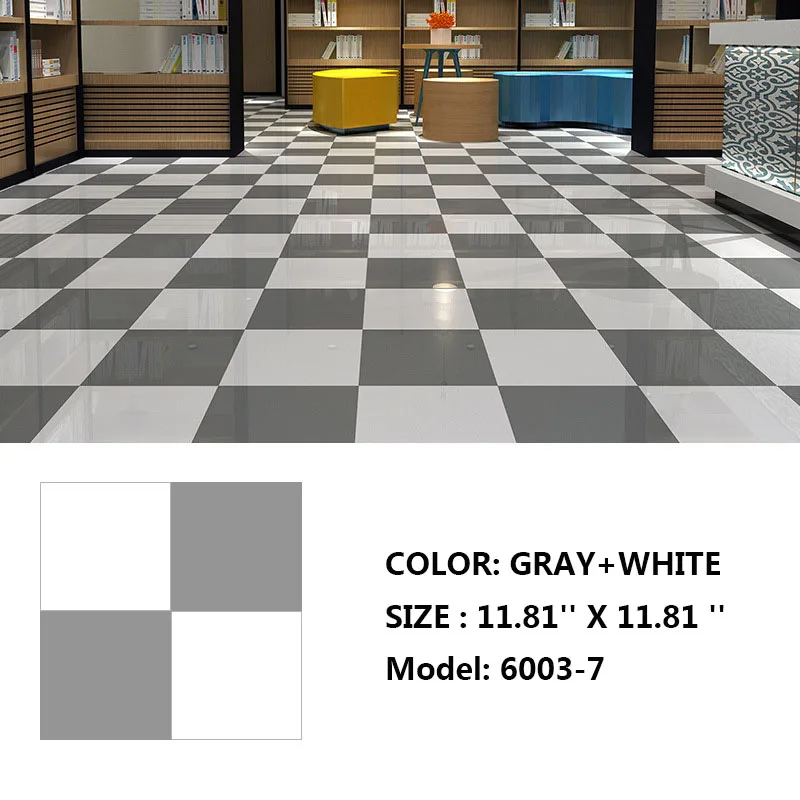 10PCS Marble Peel And Stick Floor Tiles - Image 12
