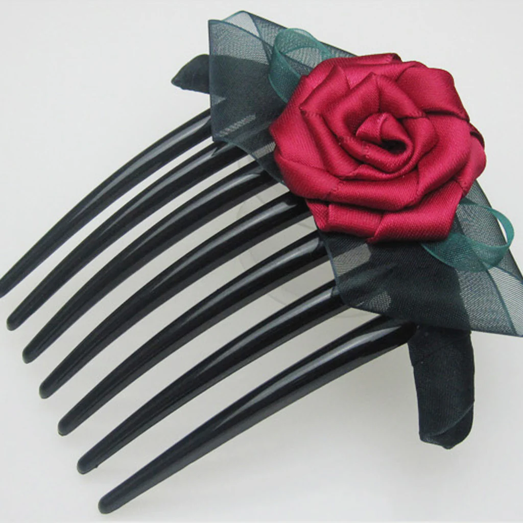 10PCS Plastic Hair Comb Clip - Image 13