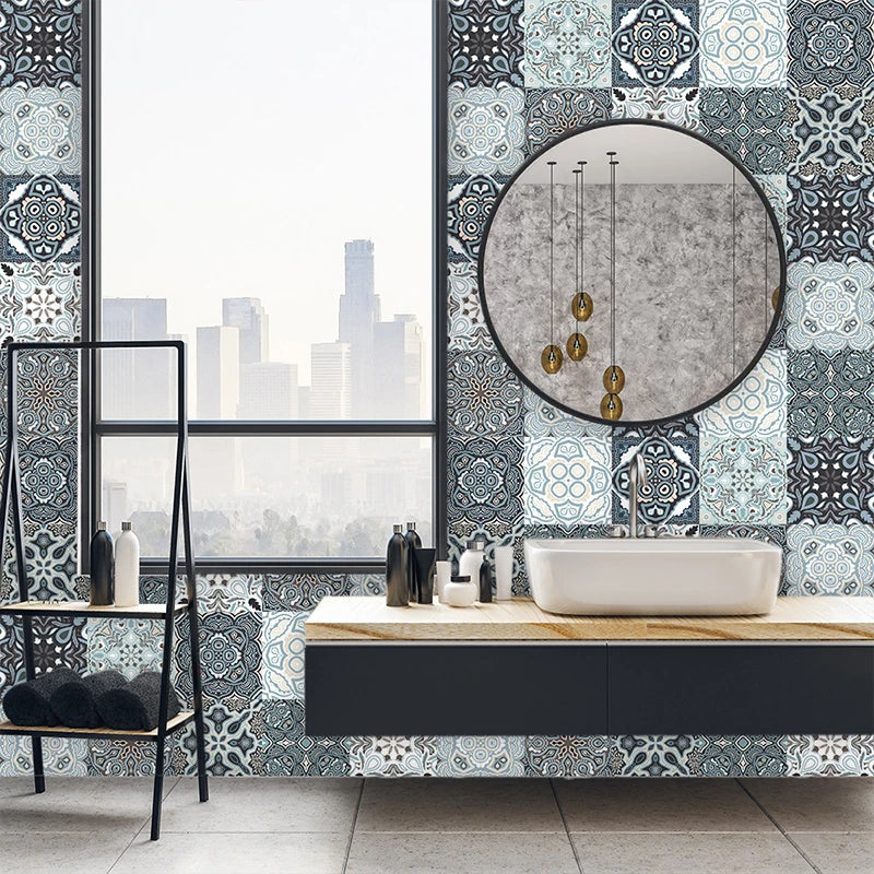 10PCS Retro Waterproof  Tile Stickers - Image 3