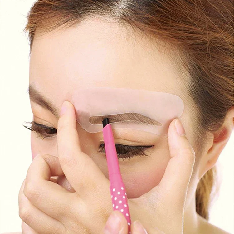 10PCS Reusable Eyebrow Stencils - Image 10