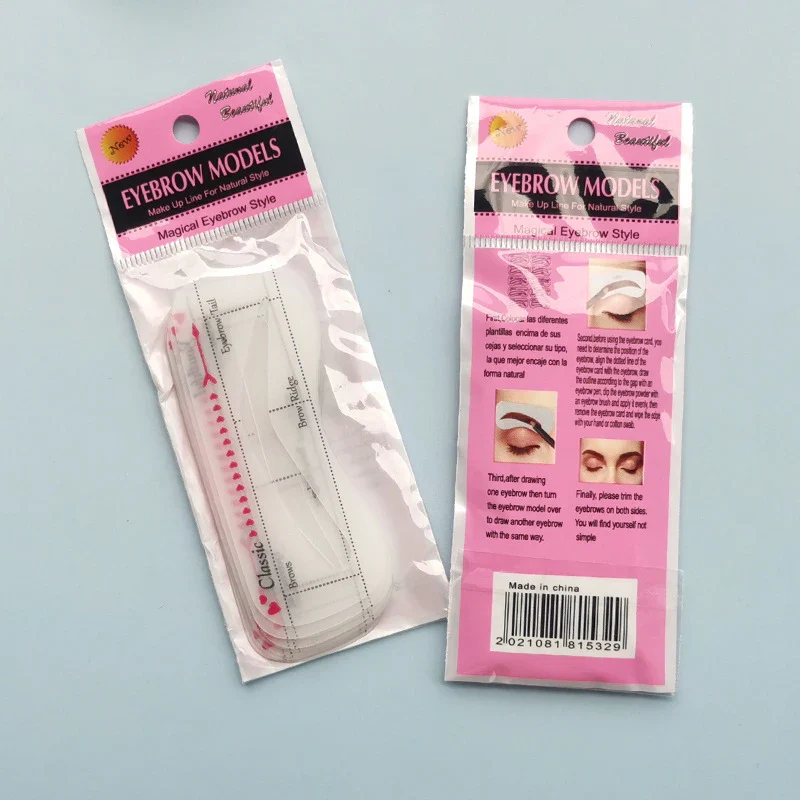 10PCS Reusable Eyebrow Stencils - Image 6
