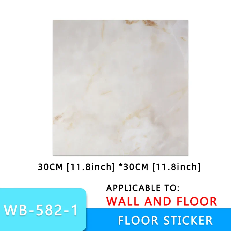 10PCS Self-adhesive Faux Marble Tiles - Image 9