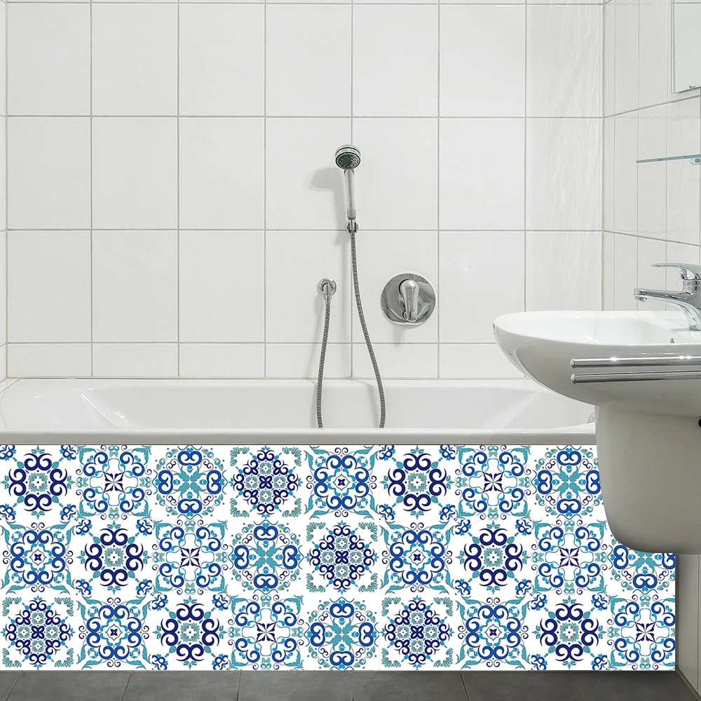 10PCS/Set Tile Wall Stickers - Image 4