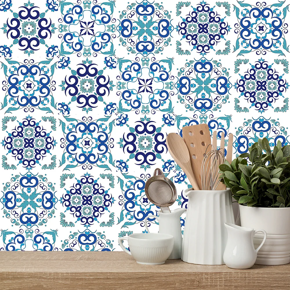 10PCS/Set Tile Wall Stickers - Image 9
