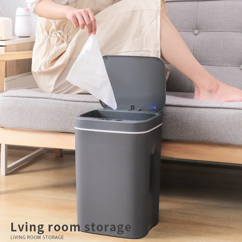 12-16L Smart Sensor Trash Can Garbage Bin - Image 11