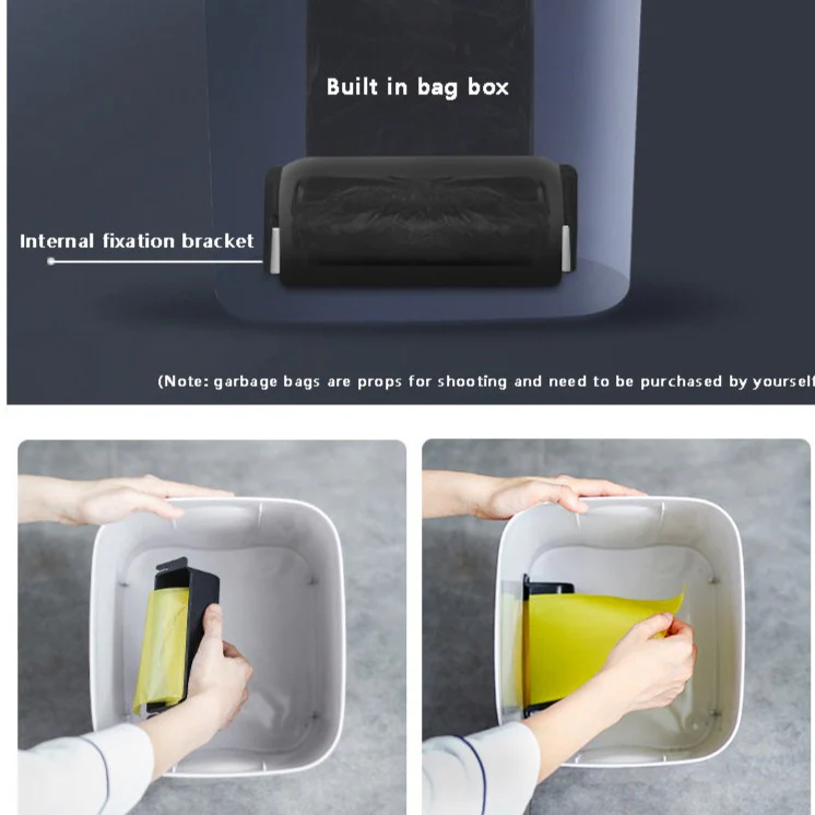 12-16L Smart Sensor Trash Can Garbage Bin - Image 17