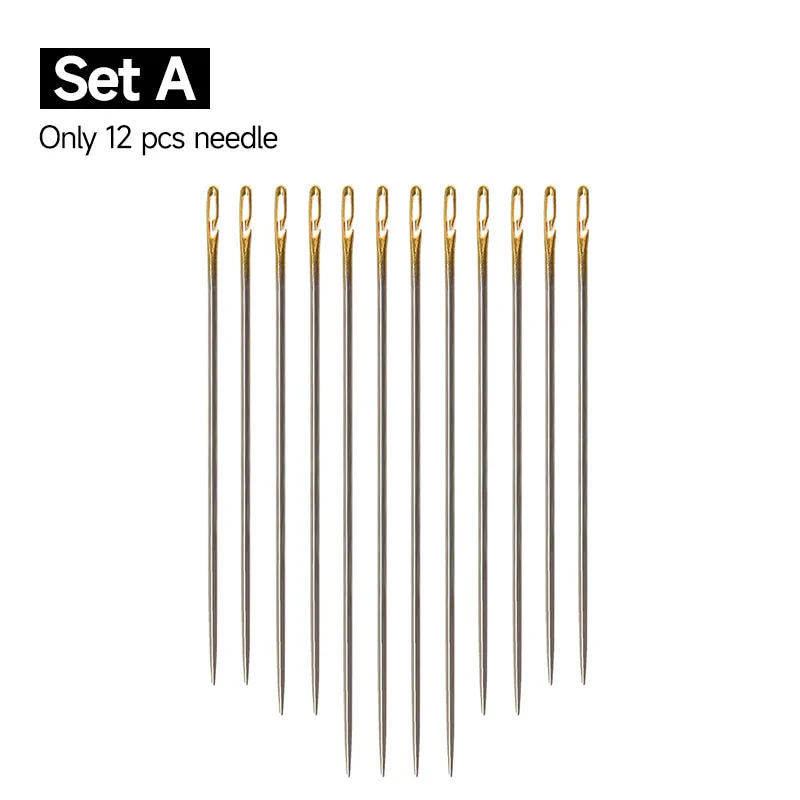 12/36PCS Easy-Threading Sewing Needles - Image 4