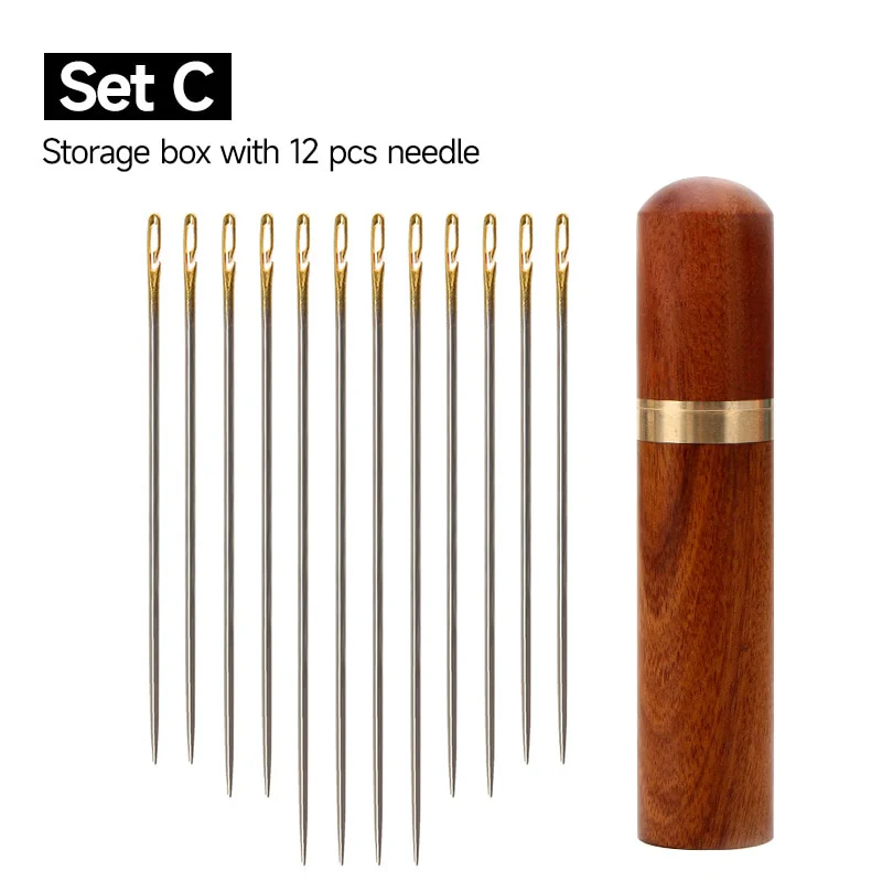 12/36PCS Easy-Threading Sewing Needles - Image 5