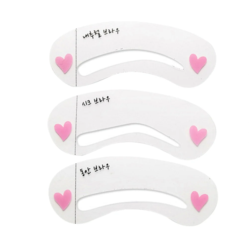 12 Styles/Set Reusable Eyebrow Stencils - Image 3