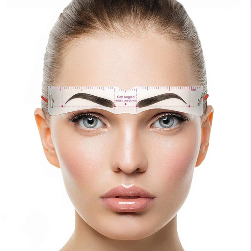 12 Styles/Set Reusable Eyebrow Stencils - Image 8