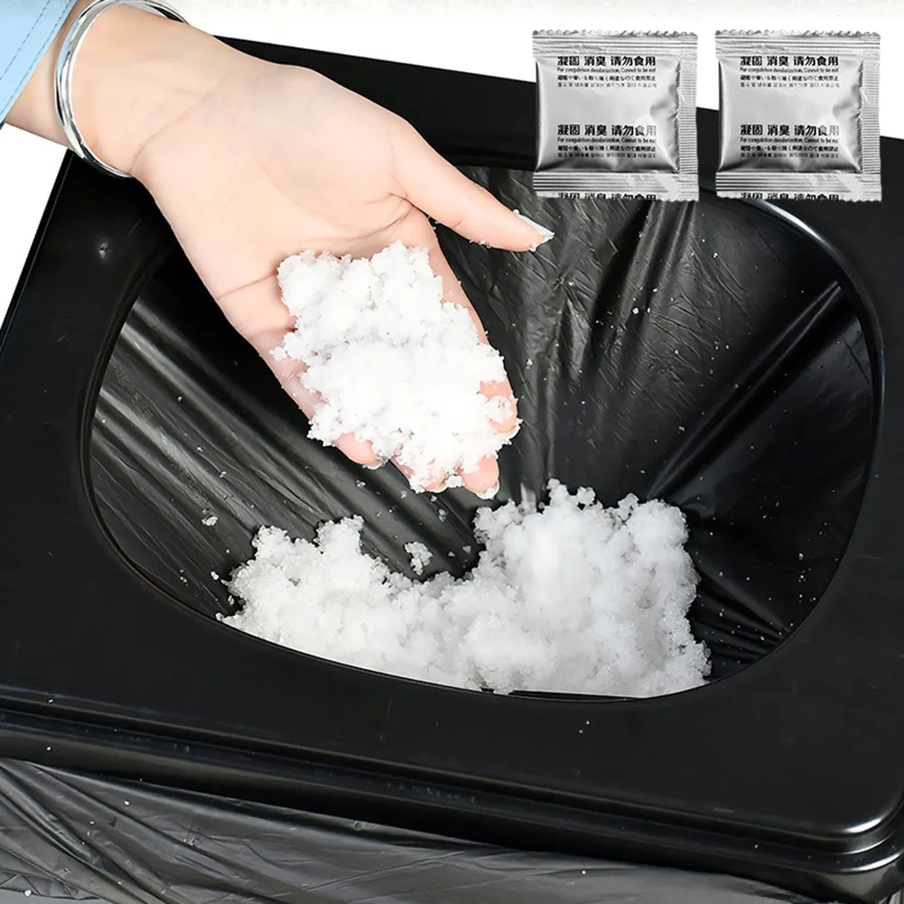 120-12PCS Camping Toilet Absorbent Powder - Image 3