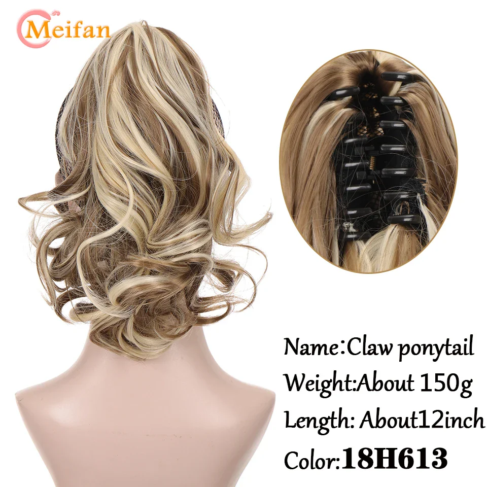 12Inch Synthetic Short Wavy Claw - Image 10