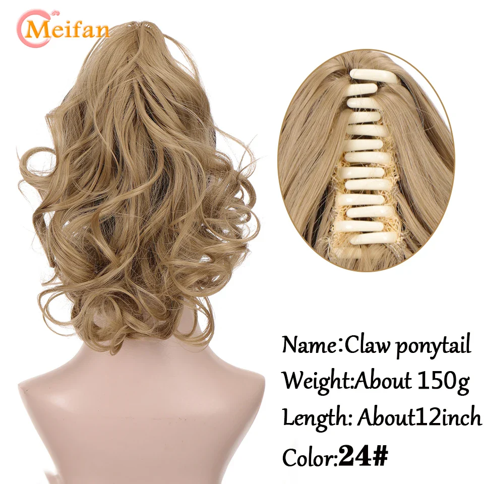 12Inch Synthetic Short Wavy Claw - Image 11