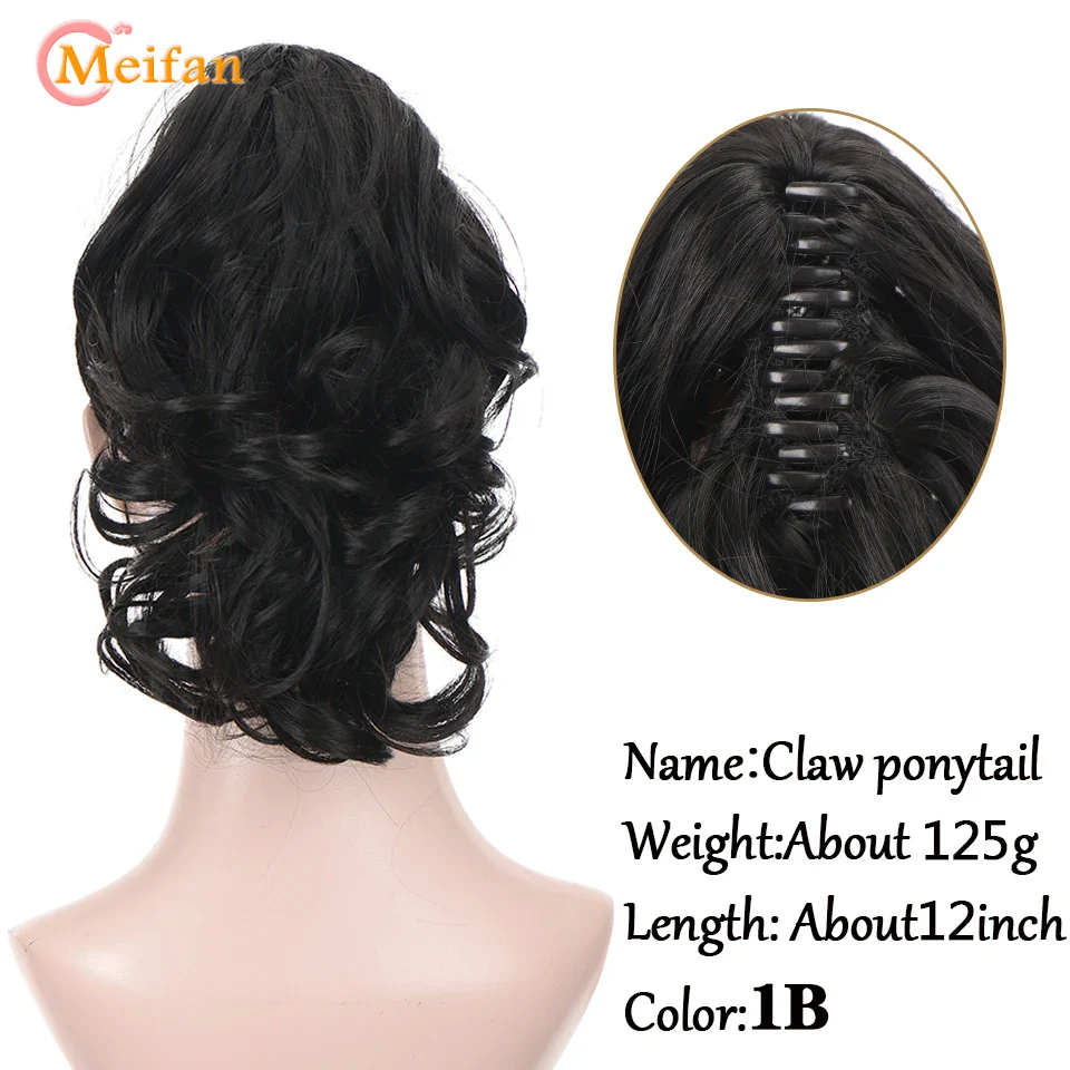 12Inch Synthetic Short Wavy Claw - Image 13