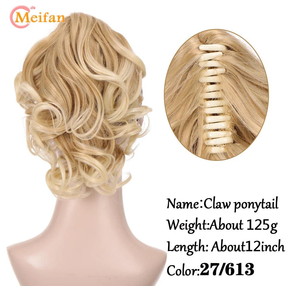 12Inch Synthetic Short Wavy Claw - Image 14