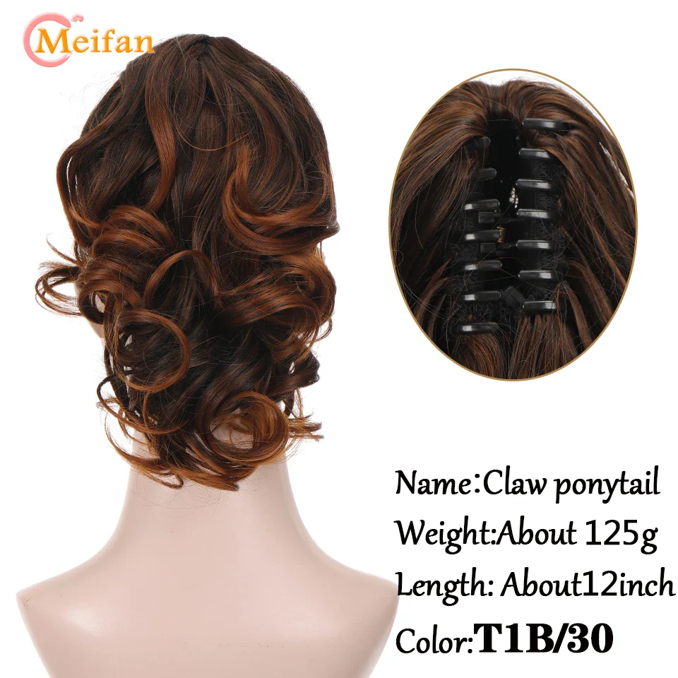 12Inch Synthetic Short Wavy Claw - Image 15