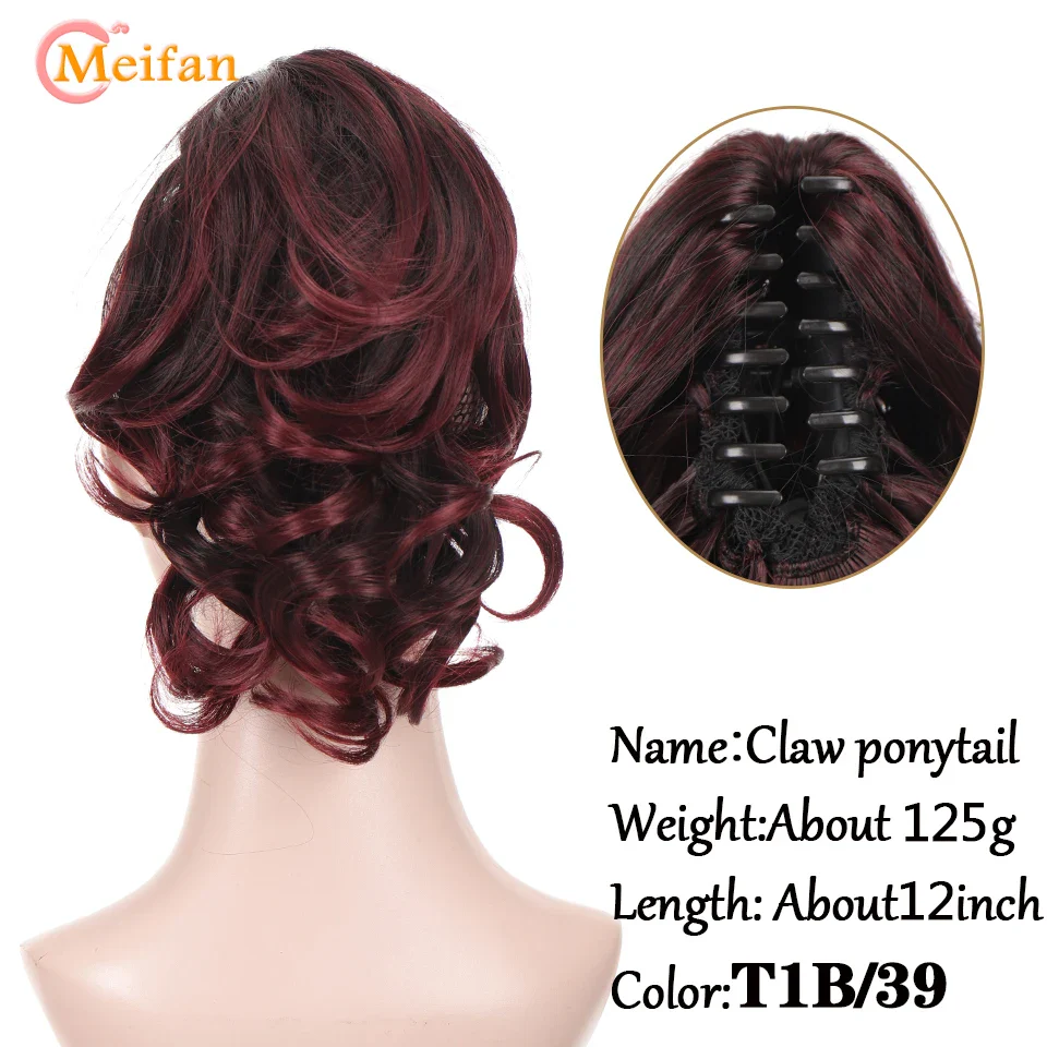 12Inch Synthetic Short Wavy Claw - Image 16