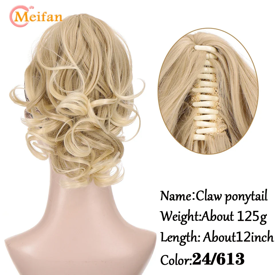 12Inch Synthetic Short Wavy Claw - Image 18