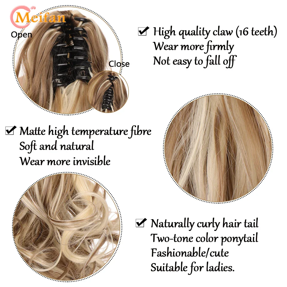 12Inch Synthetic Short Wavy Claw - Image 5