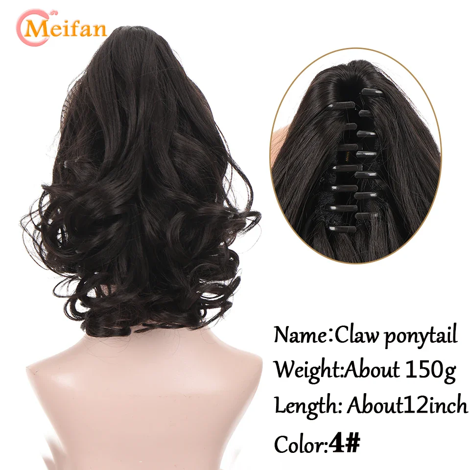 12Inch Synthetic Short Wavy Claw - Image 7