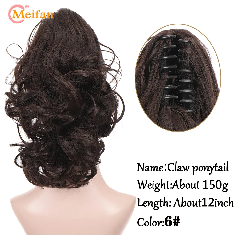 12Inch Synthetic Short Wavy Claw - Image 8