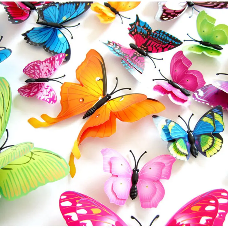 12PCS 3D Butterfly Wall Stickers - Image 6