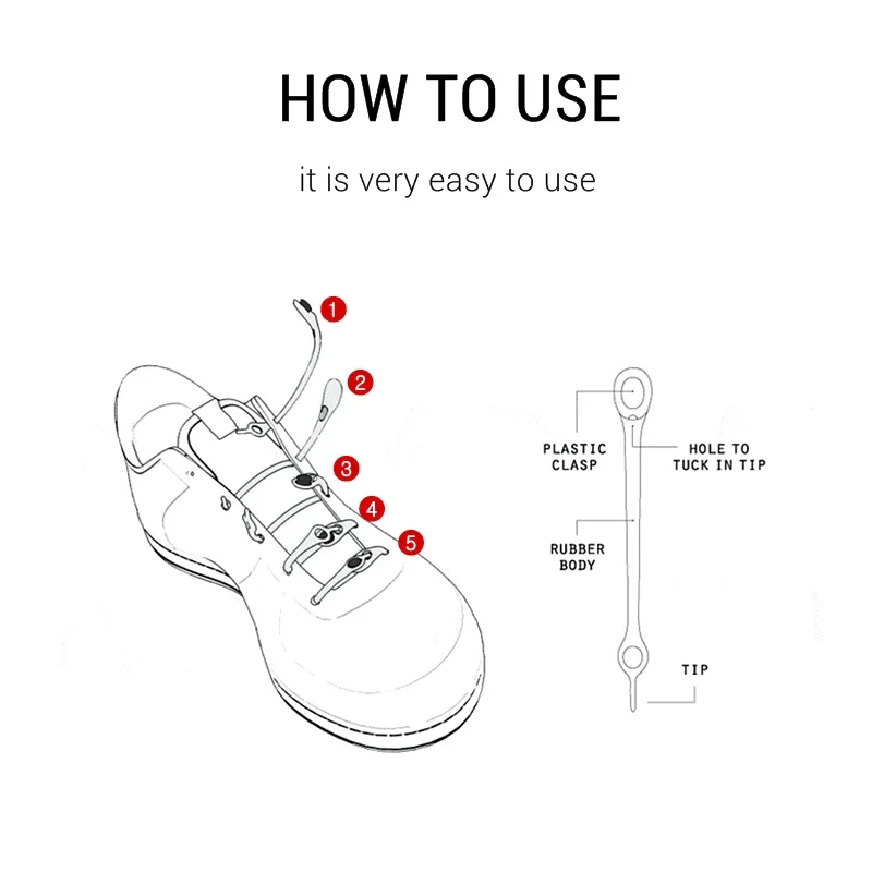 12PCS Lazy Shoe Laces - Image 5