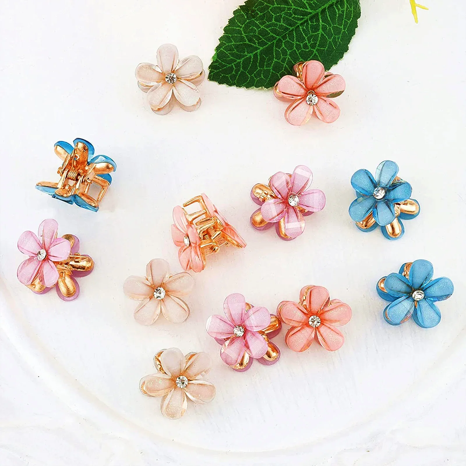 12PCS/Set Color Fairy Hair Clips - Image 4