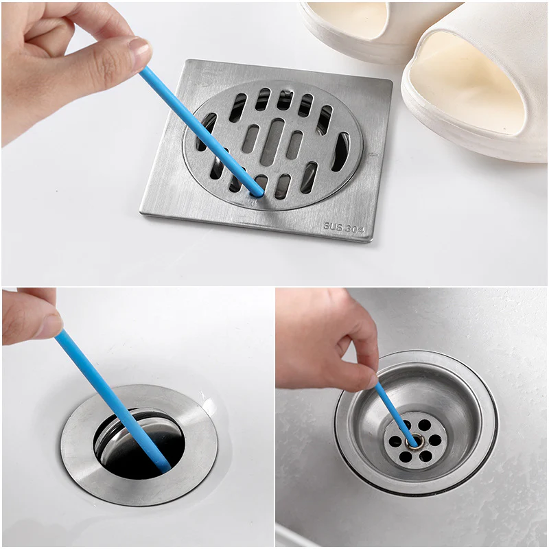12PCS/ Set Drain Deodorant Cleaning Sticks - Image 8